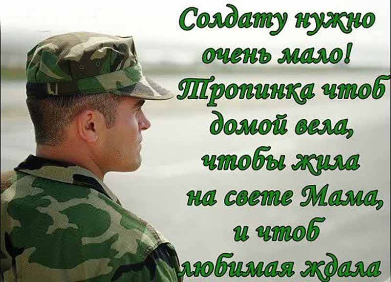 Красивые, душевные поздравления на всероссийский день призывника в стихах, смс