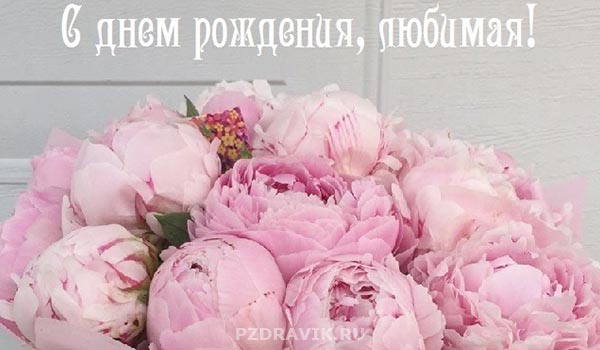 Поздравления с днем рождения любимой девушке